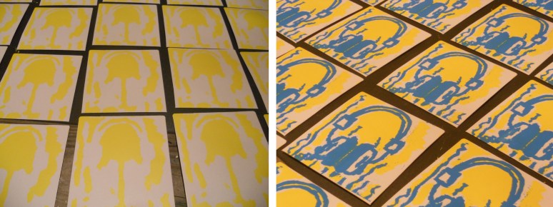 The yellow and The blue